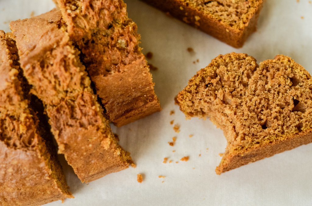 gluten free air fryer pumpkin bread