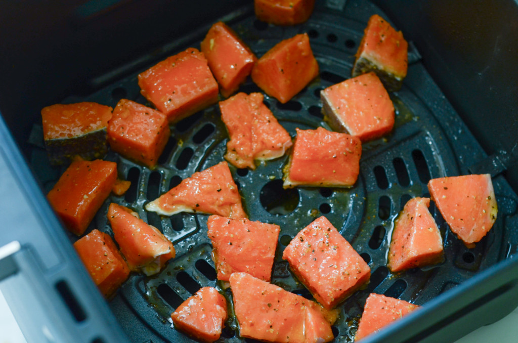 air fryer salmon bites