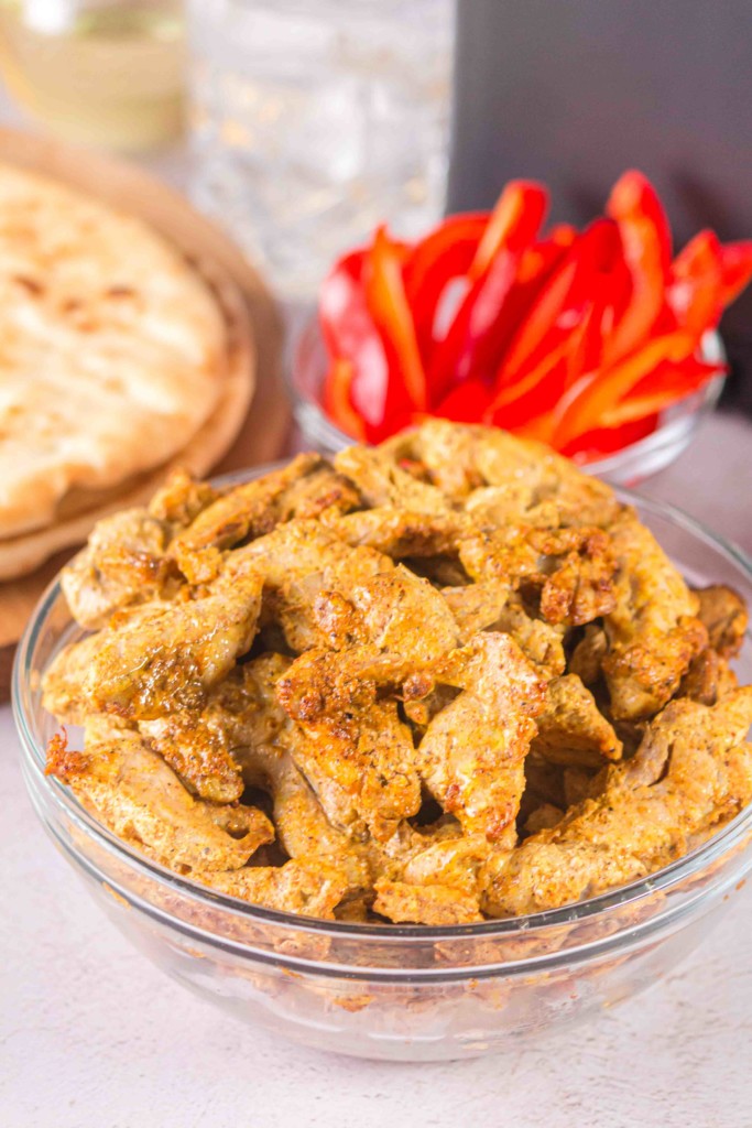 air fryer chicken shawarma