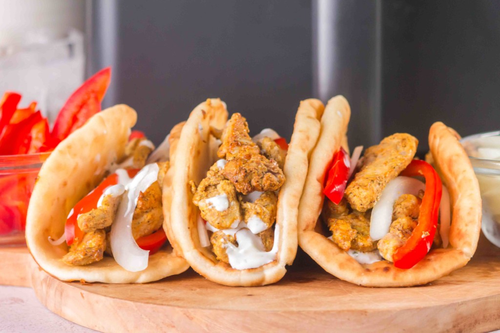 air fryer chicken shawarma
