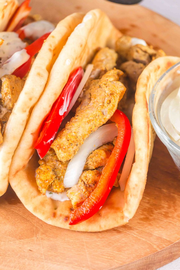 air fryer chicken shawarma