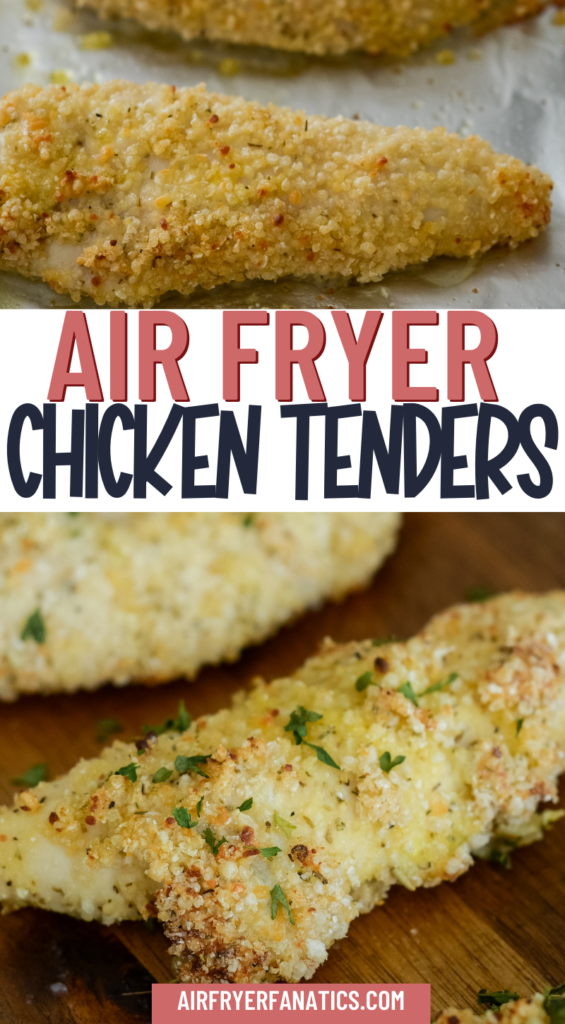Air Fryer Garlic Parmesan Chicken Tenders
