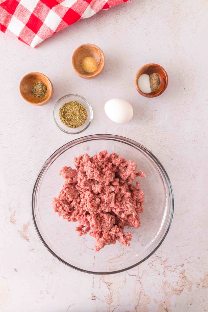 Air Fryer Ground Beef Kebabs ingredients