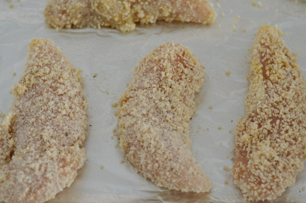 Air Fryer Garlic Parmesan Chicken Tenders
