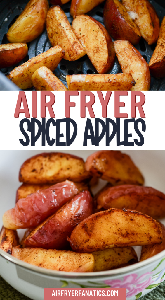 air fryer spiced apples