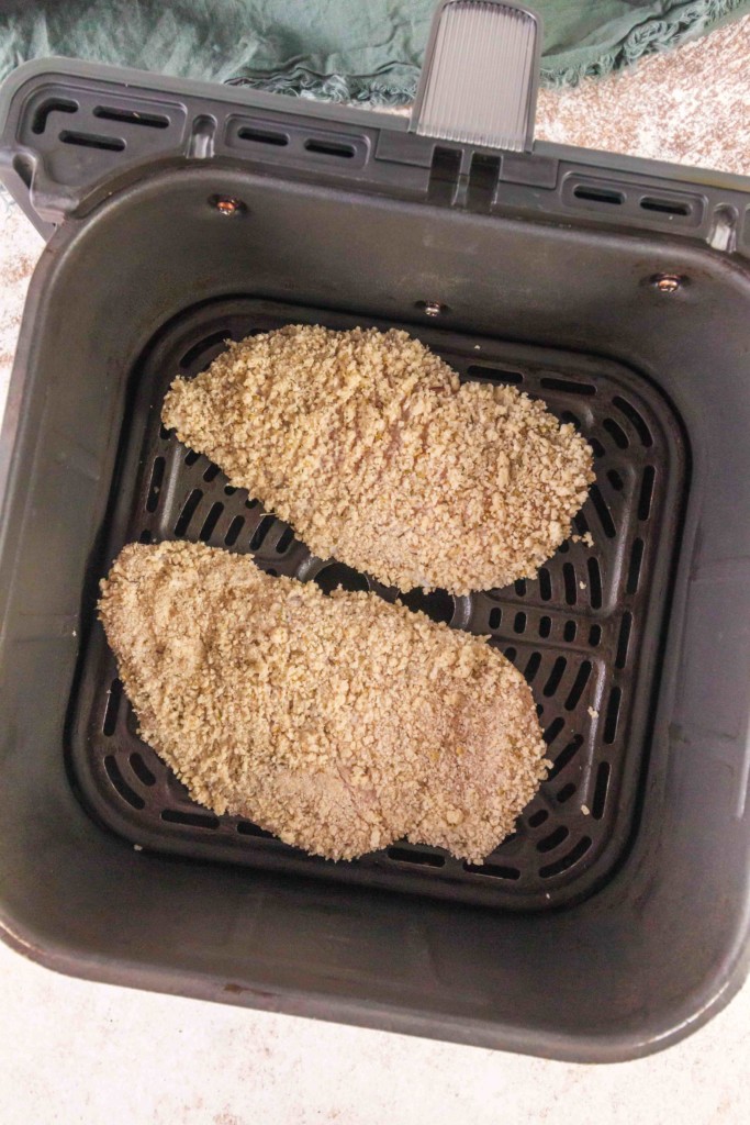 air fryer chicken schnitzel