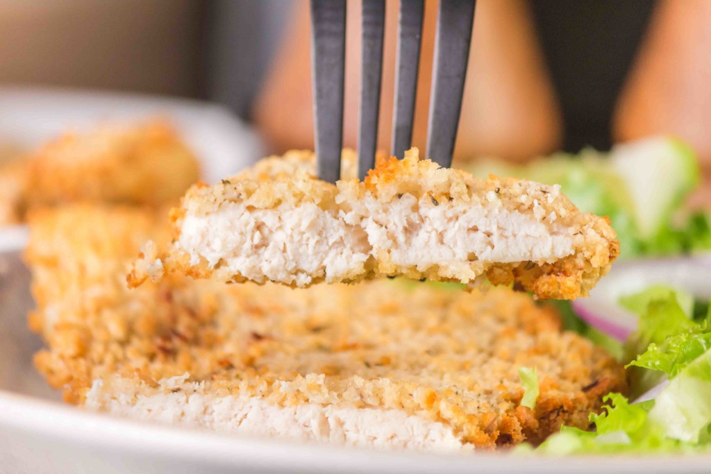 air fryer chicken schnitzel