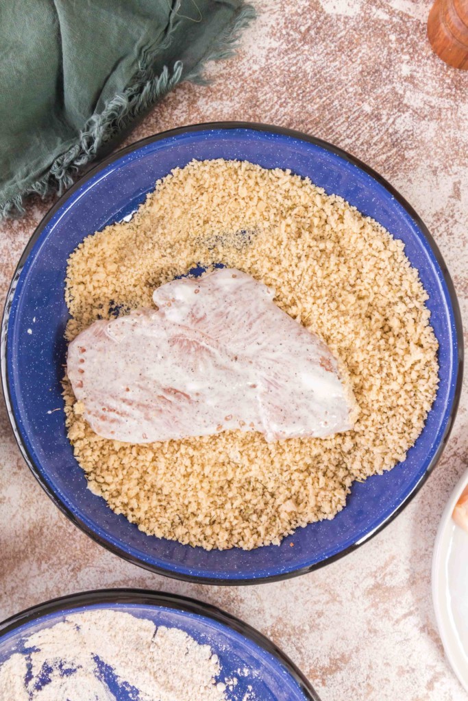air fryer chicken schnitzel