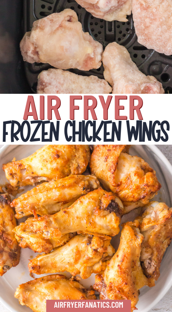 frozen chicken wings in the air fryer