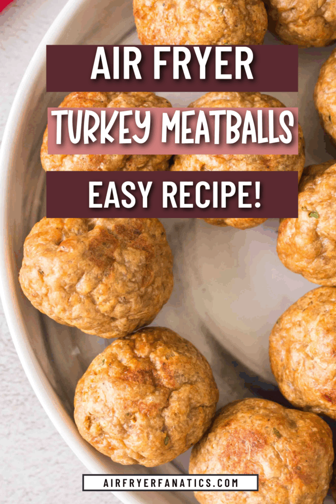 air fryer turkey meatballs
