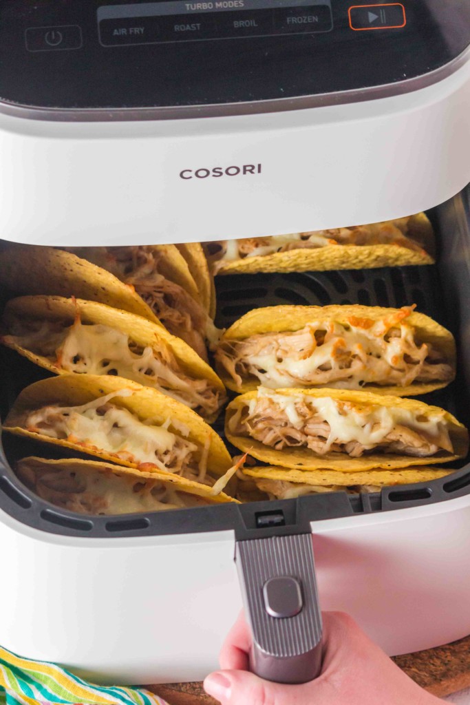 air fryer mississippi chicken tacos