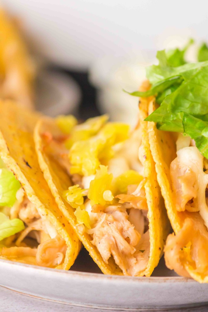air fryer mississippi chicken tacos