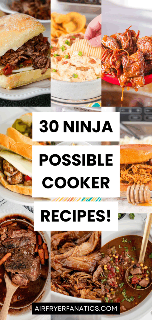 ninja possible cooker recipes