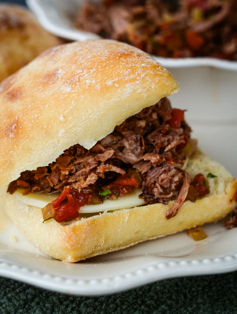 slow cooker italian roast
