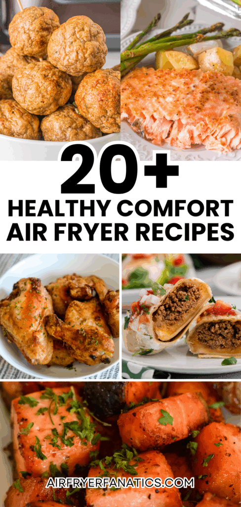 air fryer healthy comfort meals