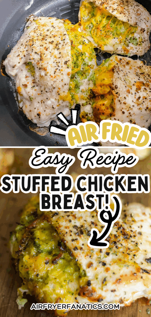 air fryer stuffed chicken breast