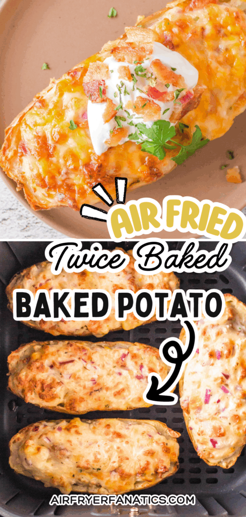 air fryer twice baked potatoes