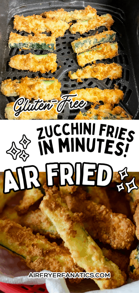air fryer zucchini fries gluten free recipe